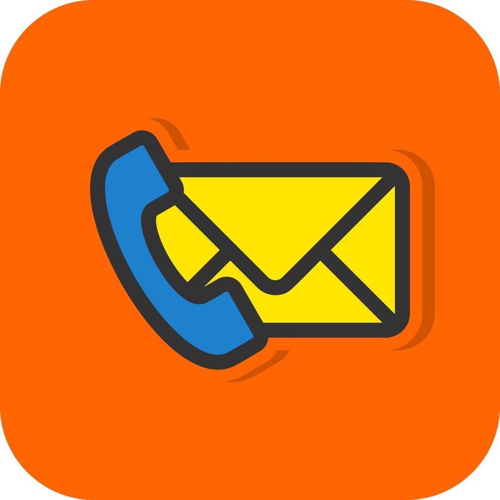 Contact Vector Icon Design