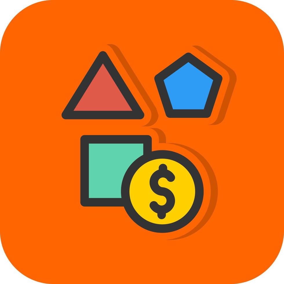 juego dinero vector icono diseño