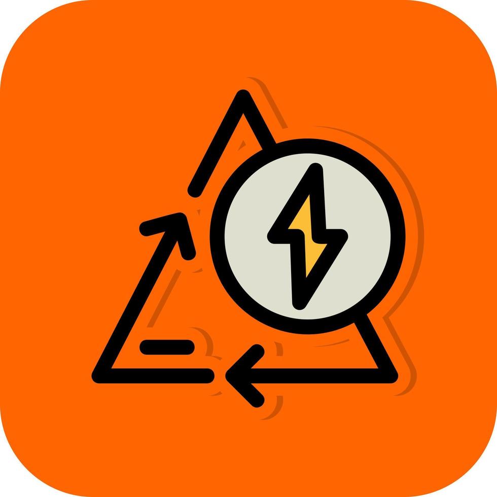 Recycle Energy Vector Icon Design