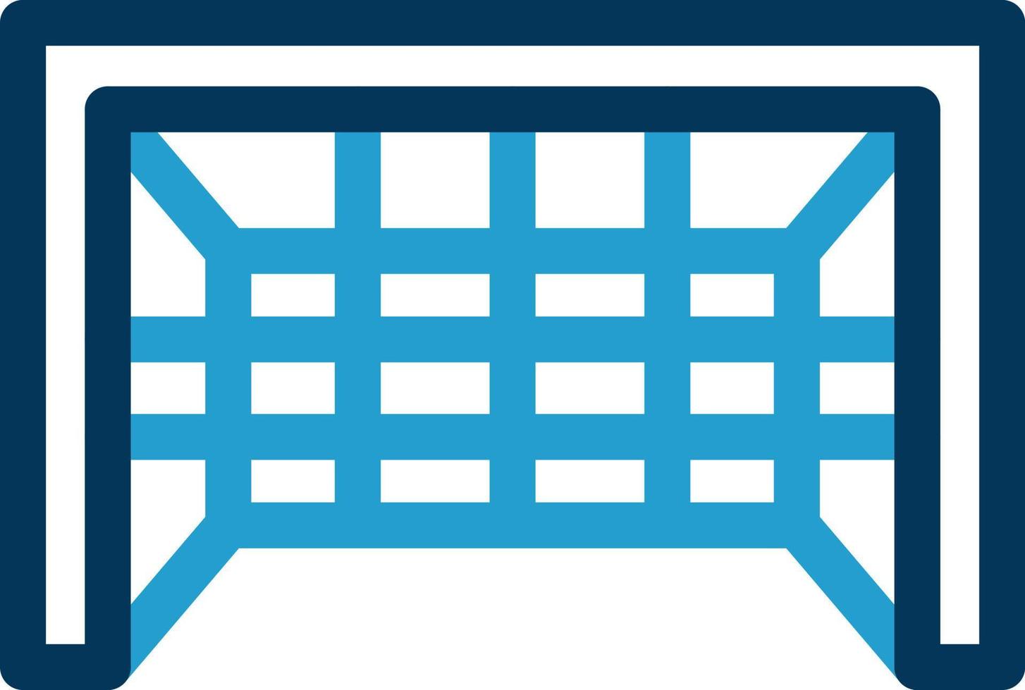 Goal Post Vector Icon Design