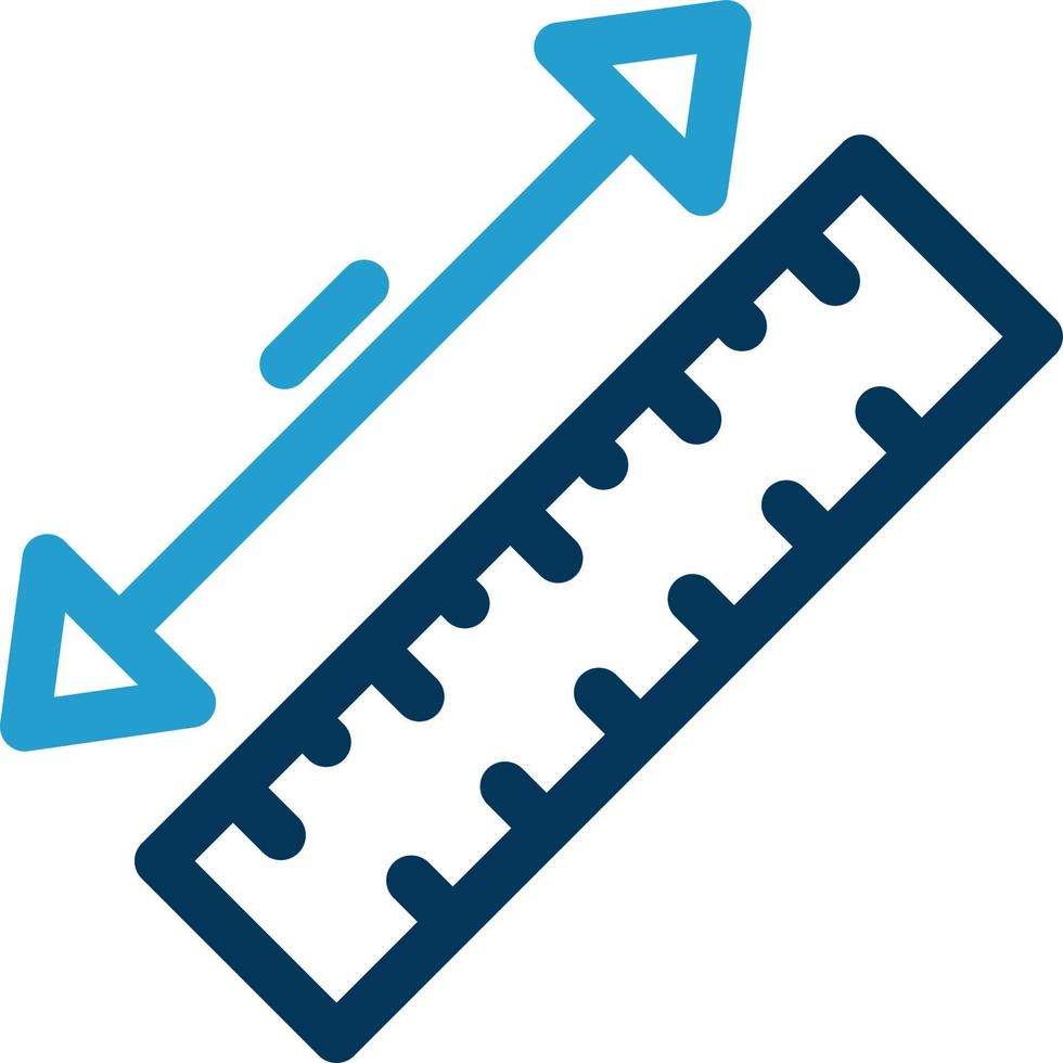 Measuring Tape Vector Icon Design