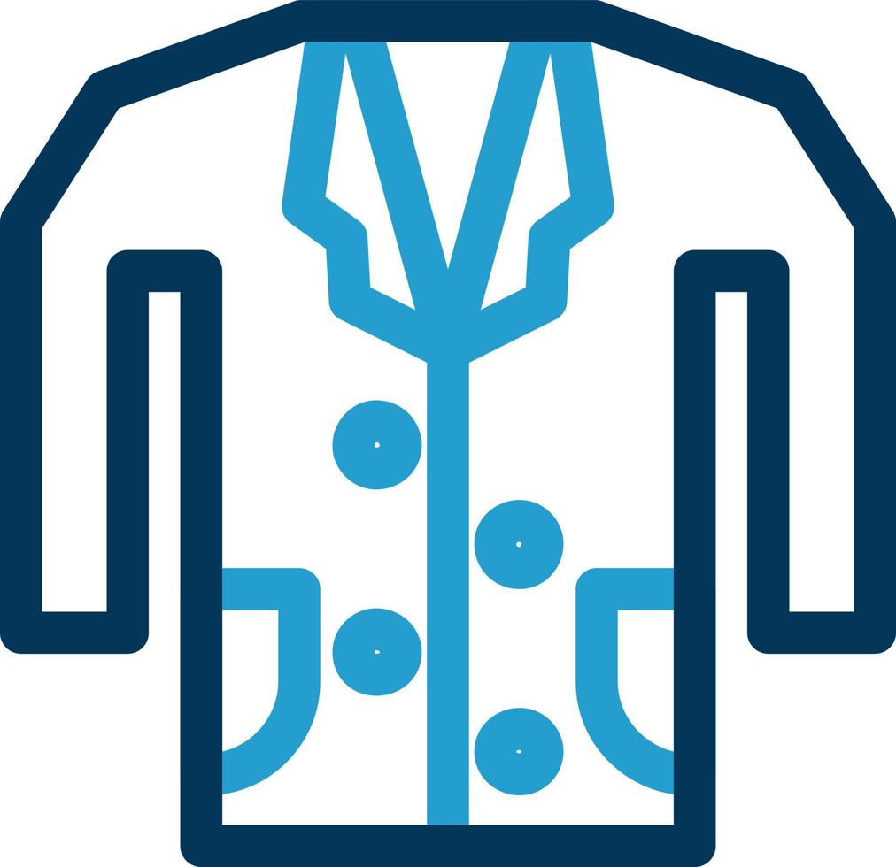 Doctor Coat Vector Icon Design