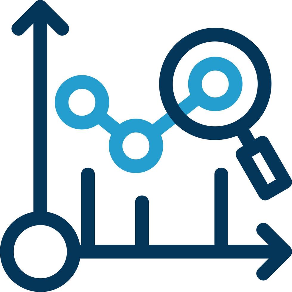 Predictive Analytics Vector Icon Design