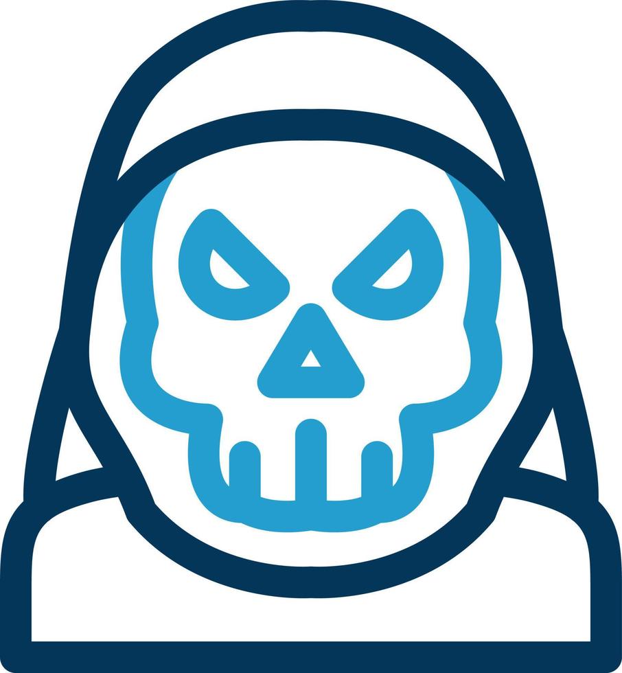 Grim Reaper Vector Icon Design