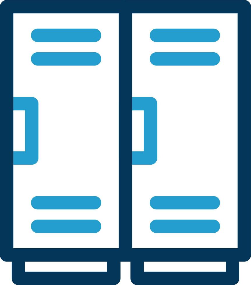 Locker Vector Icon Design