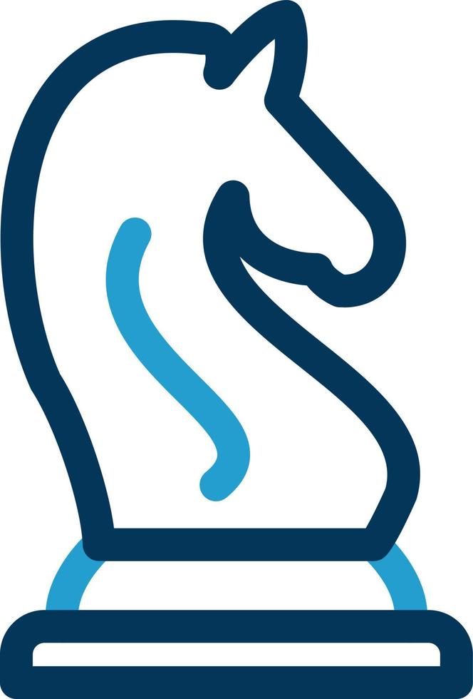 Knight Vector Icon Design