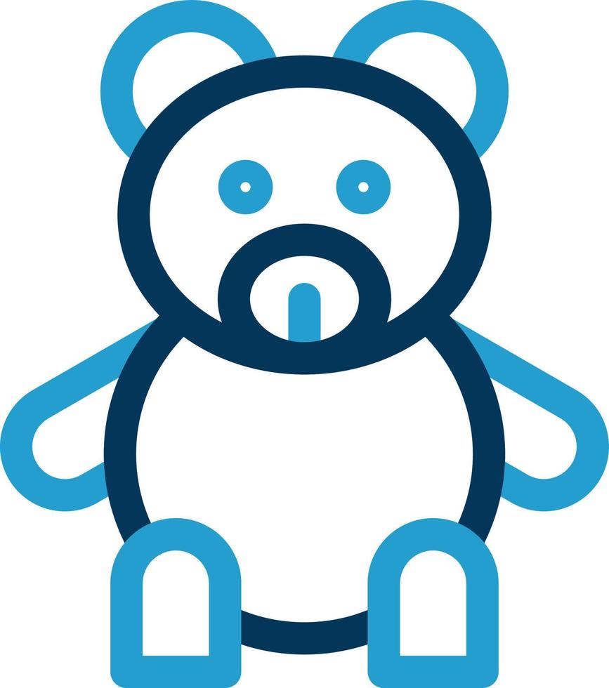 Teddy Vector Icon Design