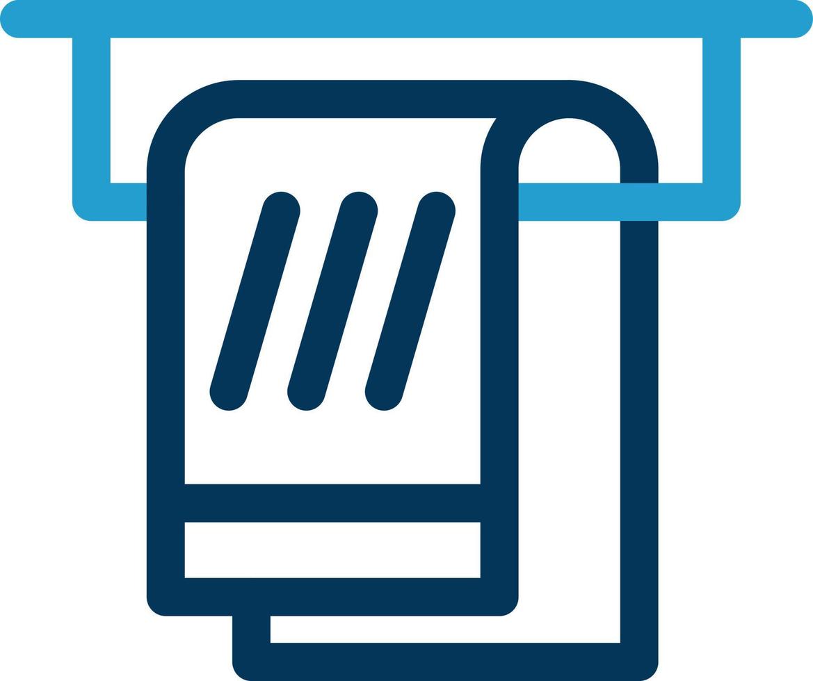 Towel Vector Icon Design