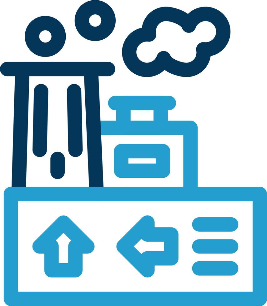 Geothermal Energy Vector Icon Design