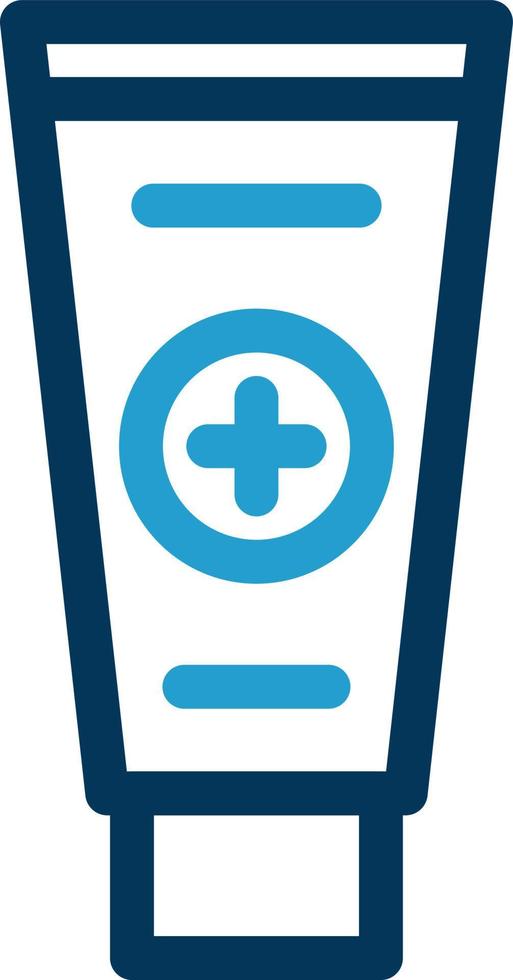 Ointment Tube Vector Icon Design