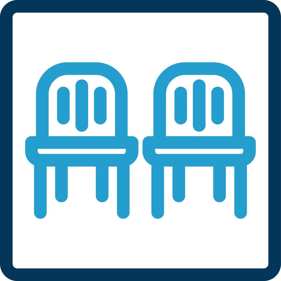 Waiting Room Vector Icon Design