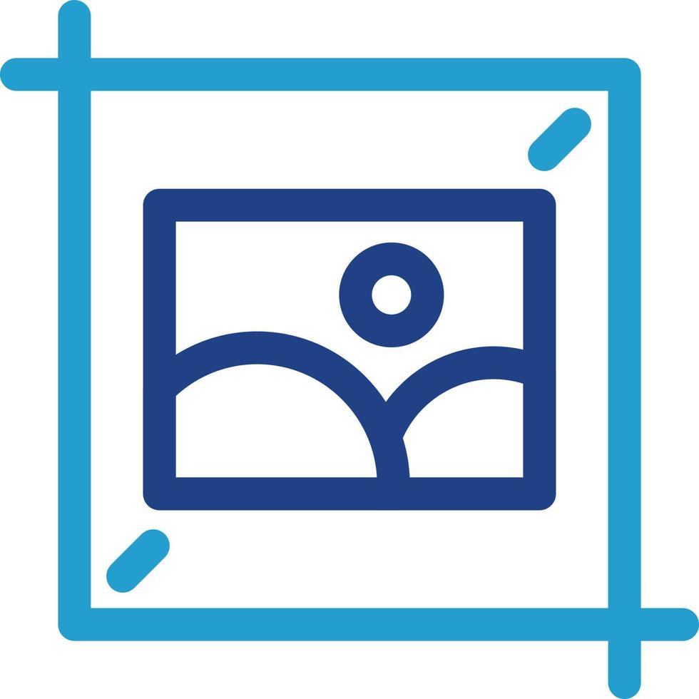 Crop Vector Icon Design