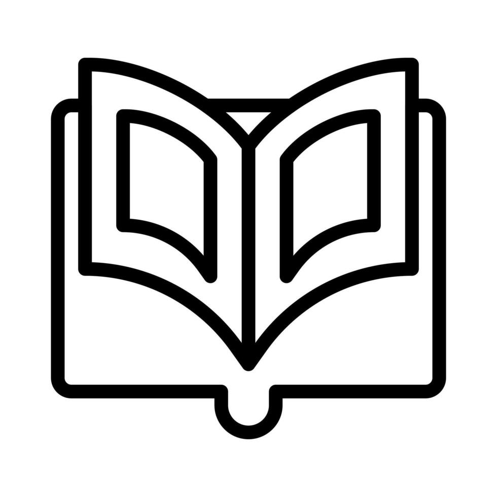 quran icon outline style ramadan illustration vector element and symbol perfect.