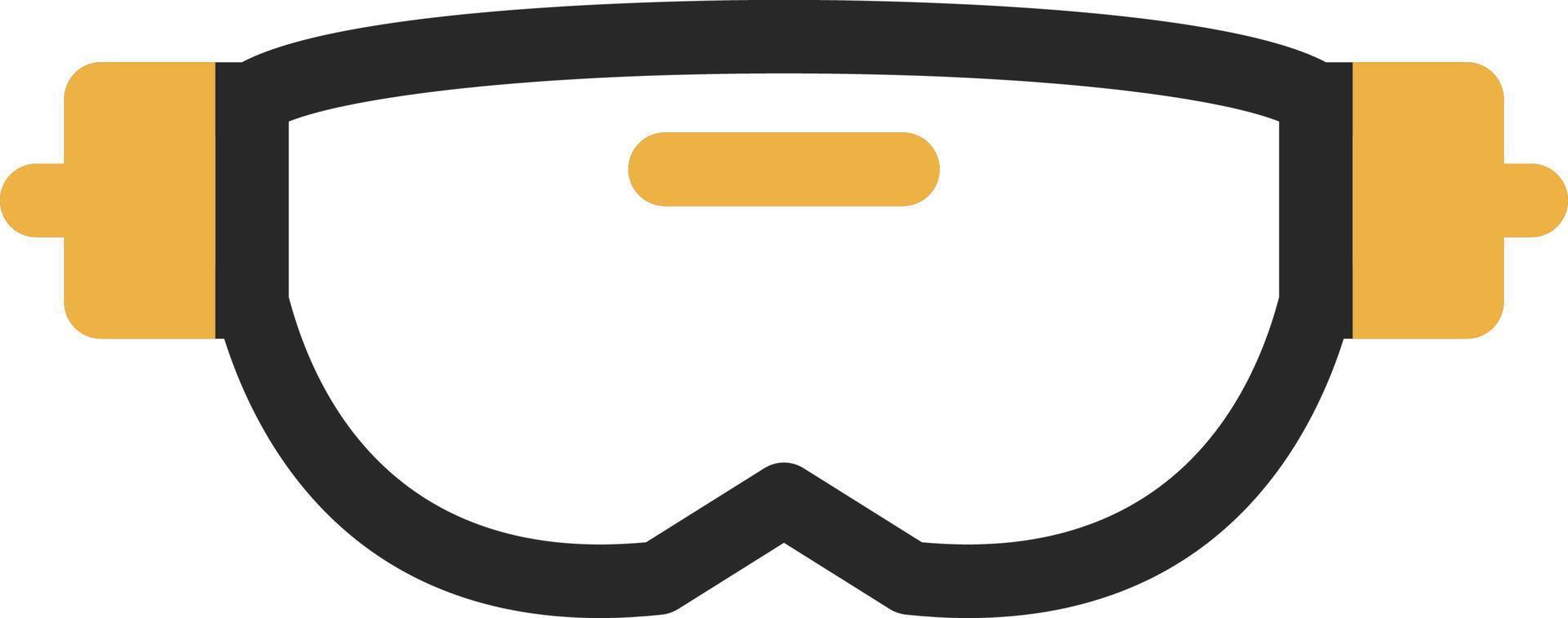 VR Glasses Vector Icon Design