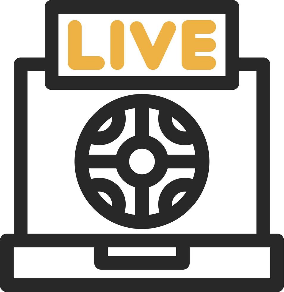 Online Gaming Vector Icon Design