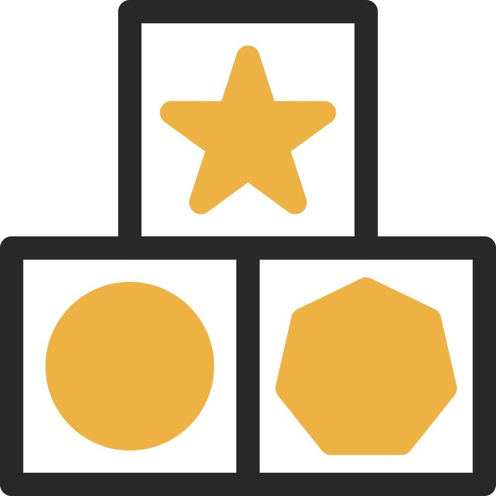 Blocks Vector Icon Design