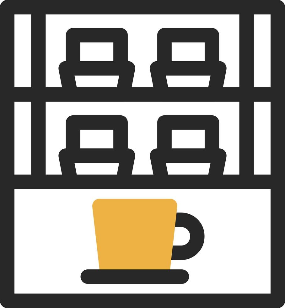 diseño de icono de vector de escaparate de café