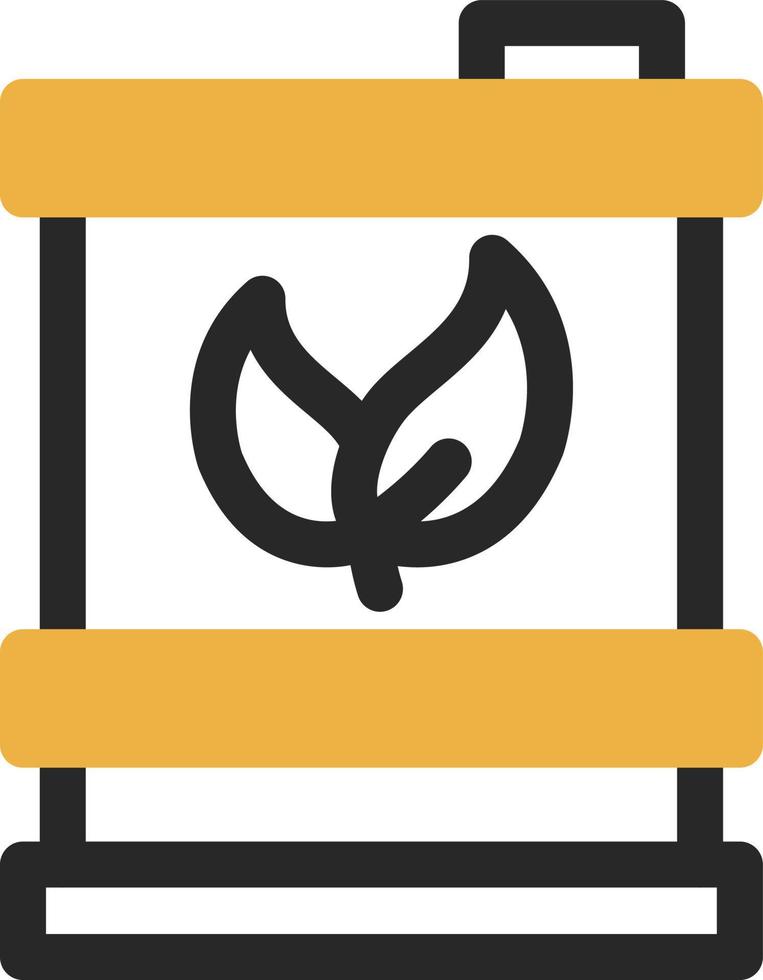 Biofuel Barrell Vector Icon Design