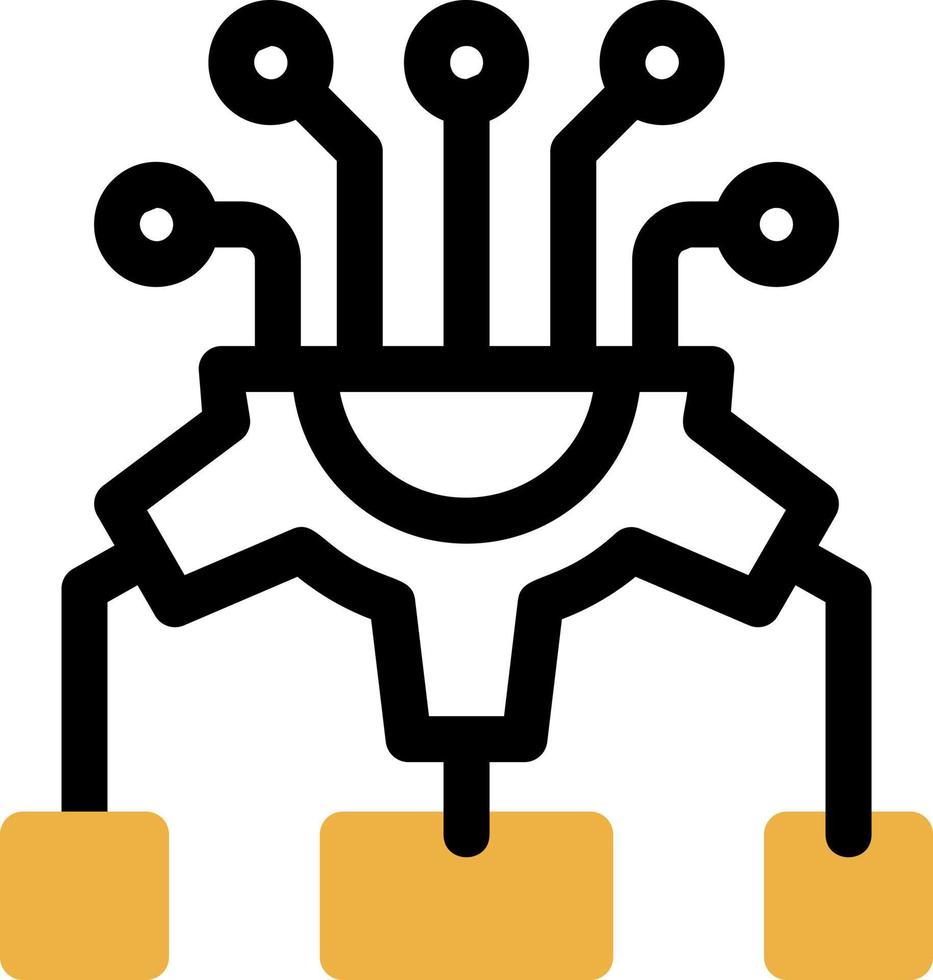 Automated Solutions Vector Icon Design