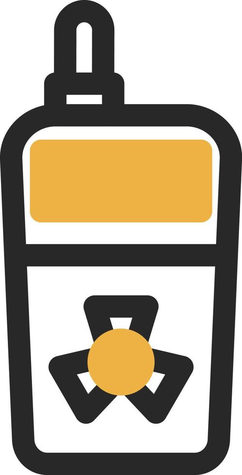 Radiation Detector Vector Icon Design