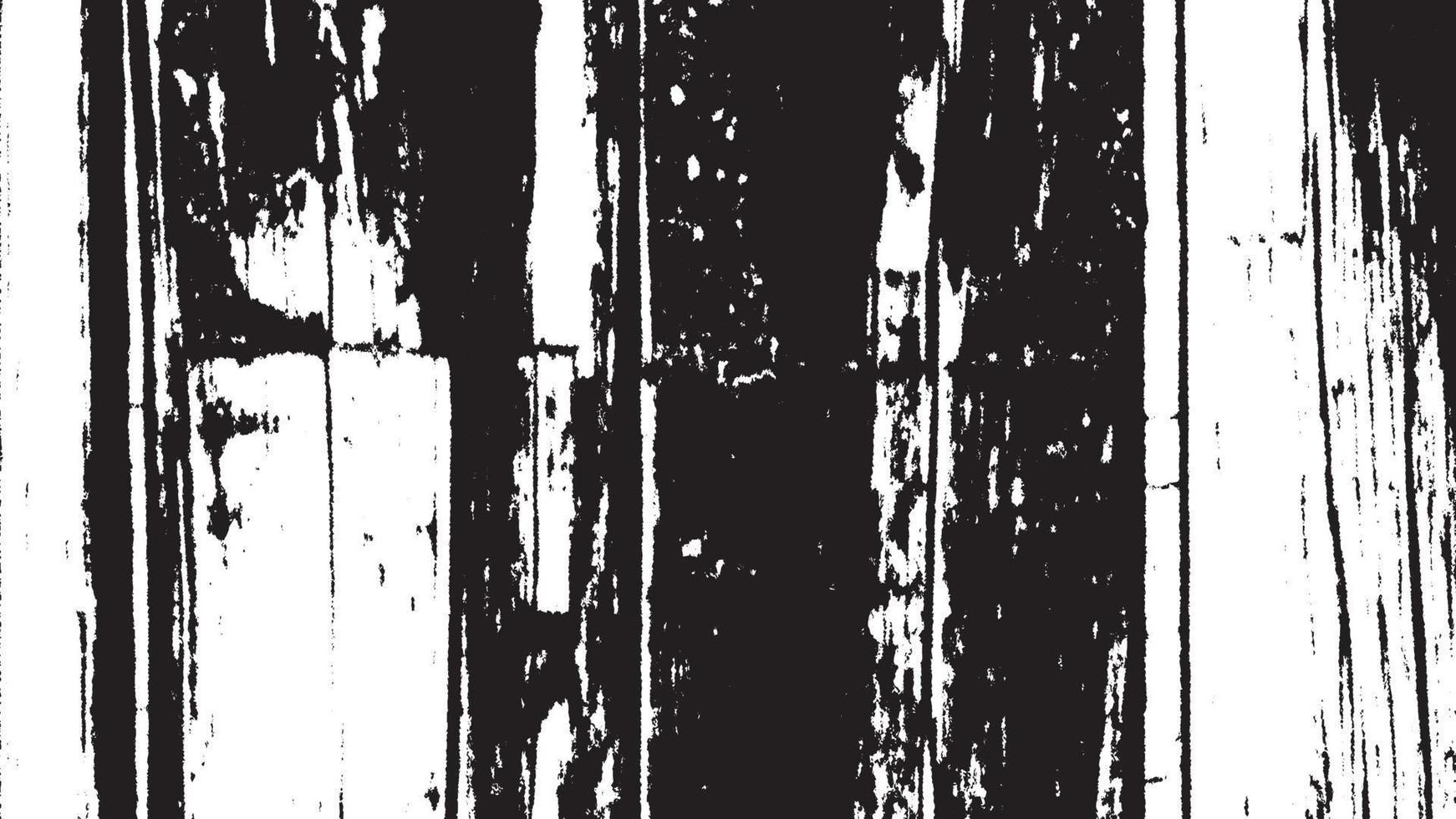 textura de superposición envejecida, fondo de grunge abstracto en blanco y negro, suciedad vectorial envejecida, textura de astillas, grietas, rasguños, desgastes, polvo, suciedad. vector