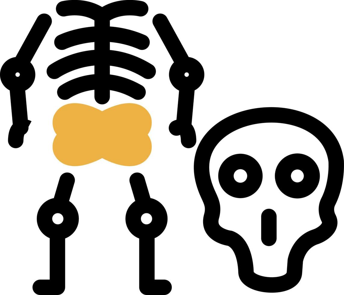 diseño de icono de vector de osteología