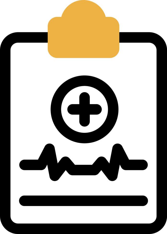 Medical Report Vector Icon Design