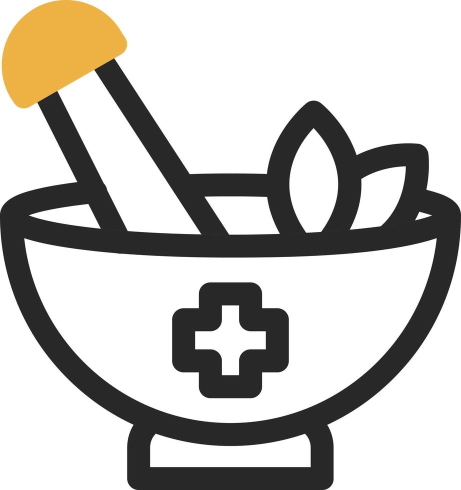 Herbal Treatment Vector Icon Design