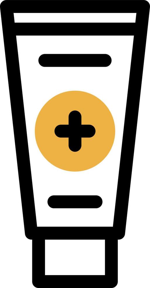 Ointment Tube Vector Icon Design