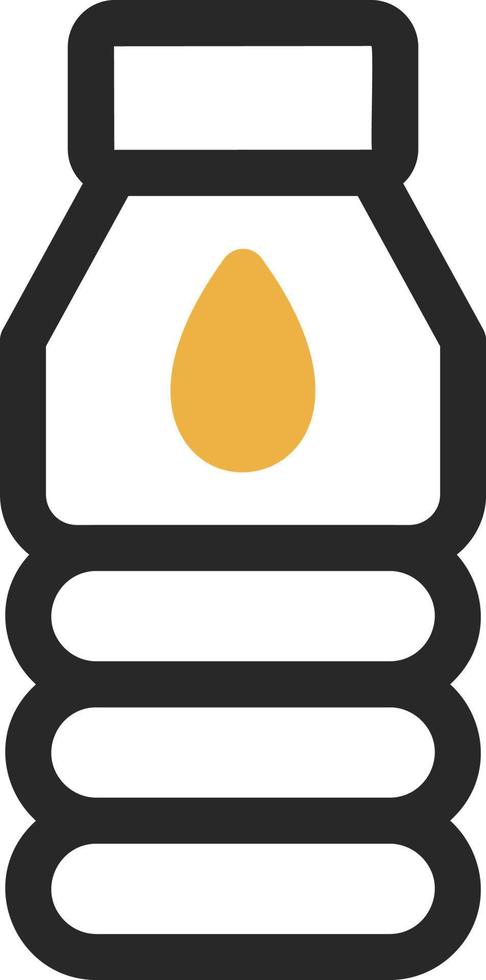 Water Flask Vector Icon Design