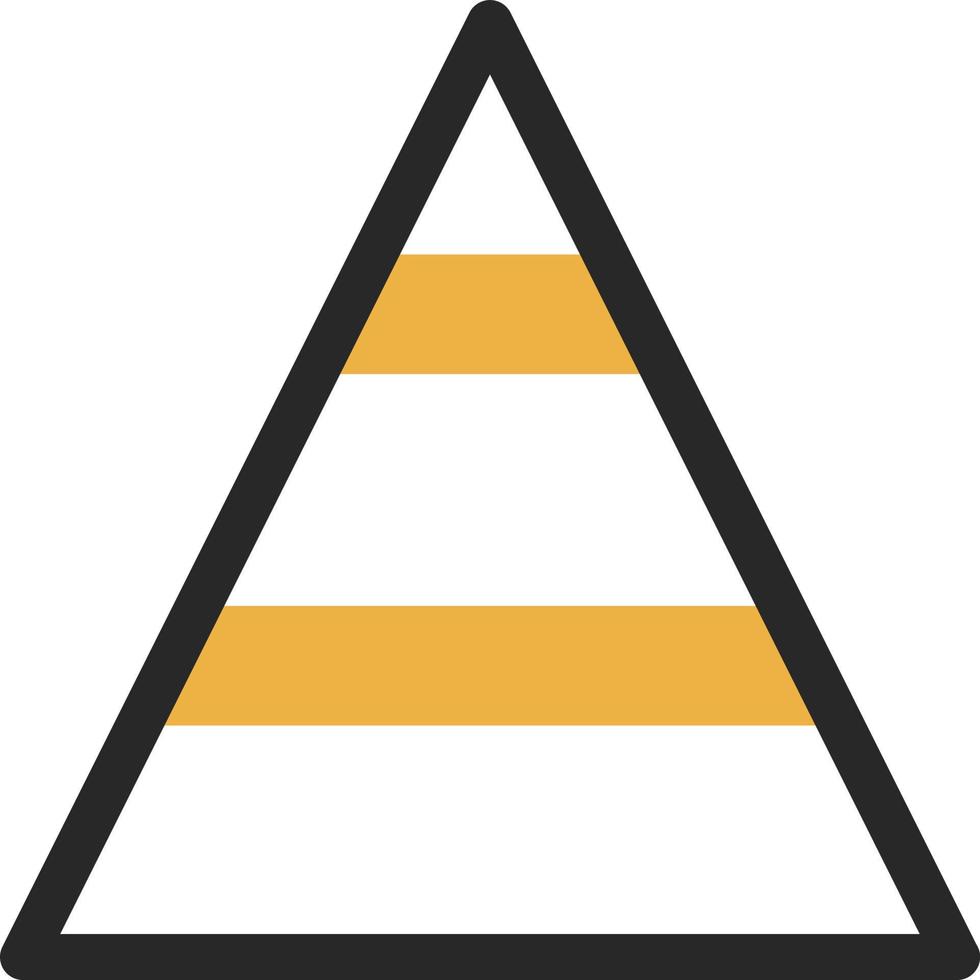 Pyramid Vector Icon Design