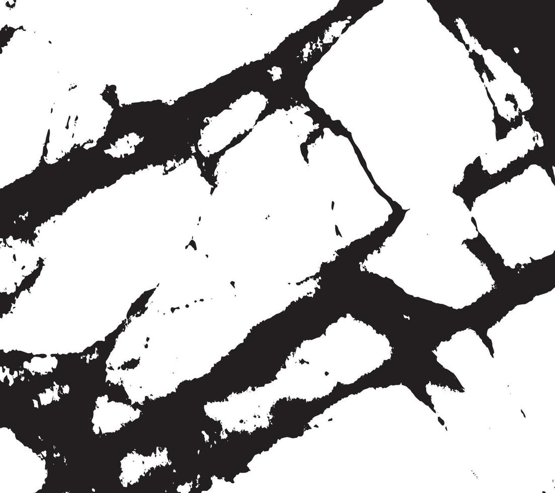 textura de superposición envejecida, fondo de grunge abstracto en blanco y negro, suciedad vectorial envejecida, textura de astillas, grietas, rasguños, desgastes, polvo, suciedad. vector