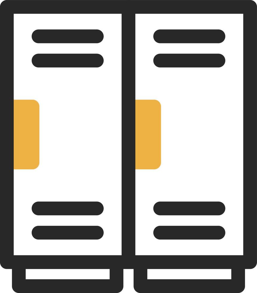Locker Vector Icon Design