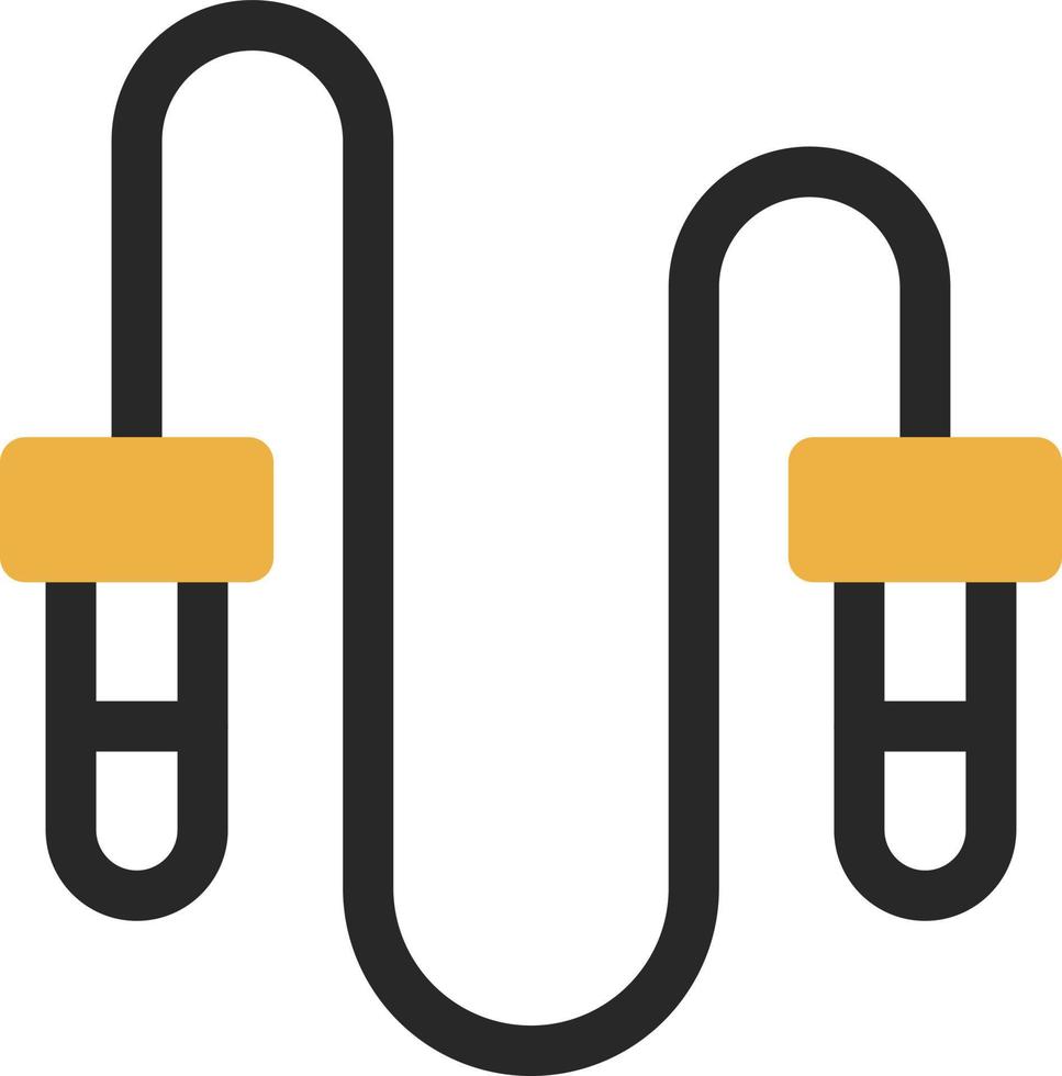 Jumping Rope Vector Icon Design