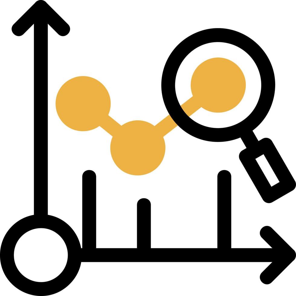 Predictive Analytics Vector Icon Design