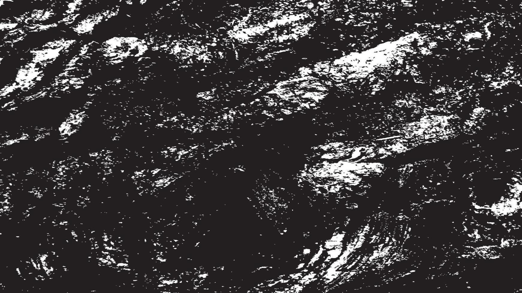 textura de superposición envejecida, fondo de grunge abstracto en blanco y negro, suciedad vectorial envejecida, textura de astillas, grietas, rasguños, desgastes, polvo, suciedad. vector