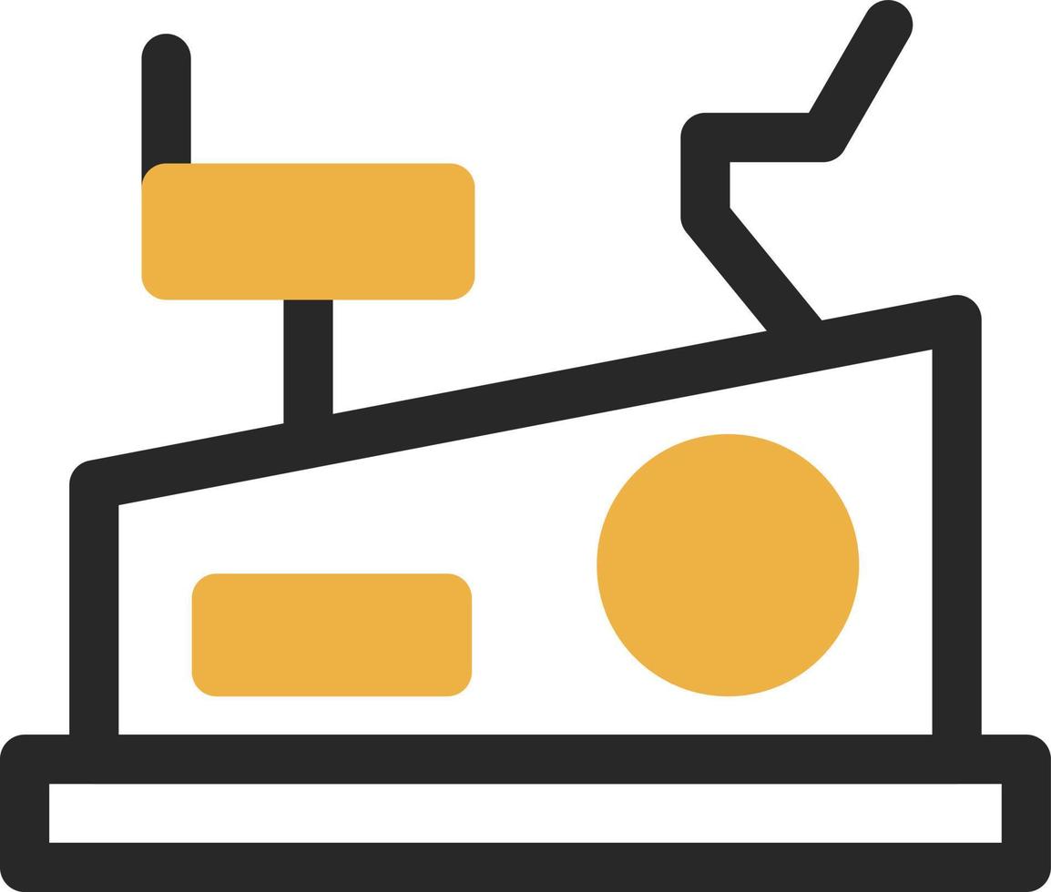 Stationery Bike Vector Icon Design