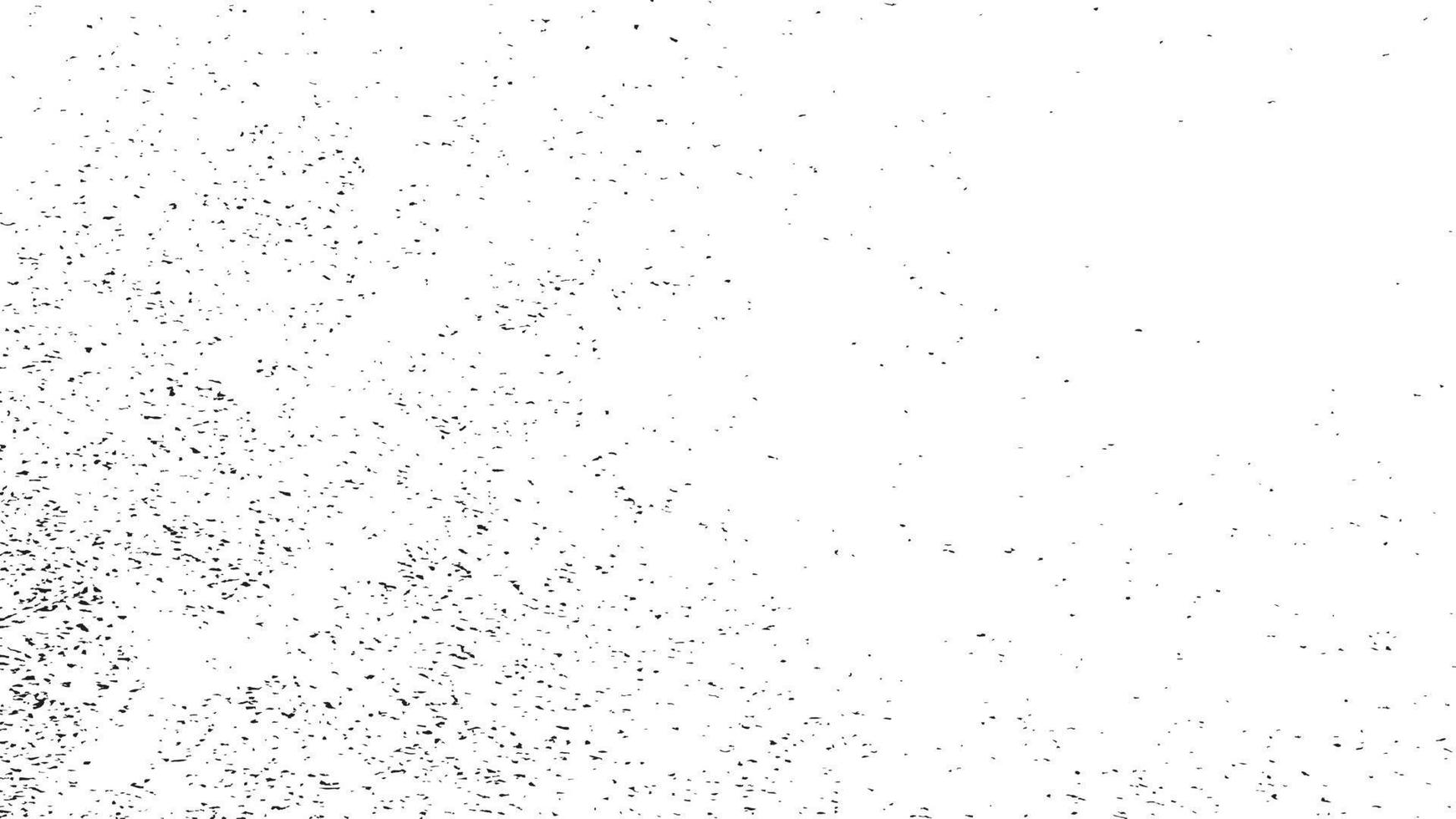 textura de superposición envejecida, fondo de grunge abstracto en blanco y negro, suciedad vectorial envejecida, textura de astillas, grietas, rasguños, desgastes, polvo, suciedad. vector