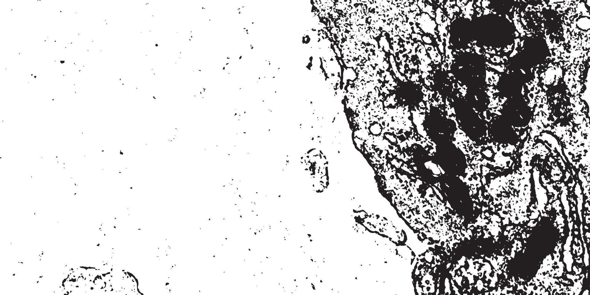 Grunge texture effect. Distressed overlay rough textured. Abstract vintage monochrome. Black isolated on white background. Graphic design element halftone style concept for banner, flyer, poster vector