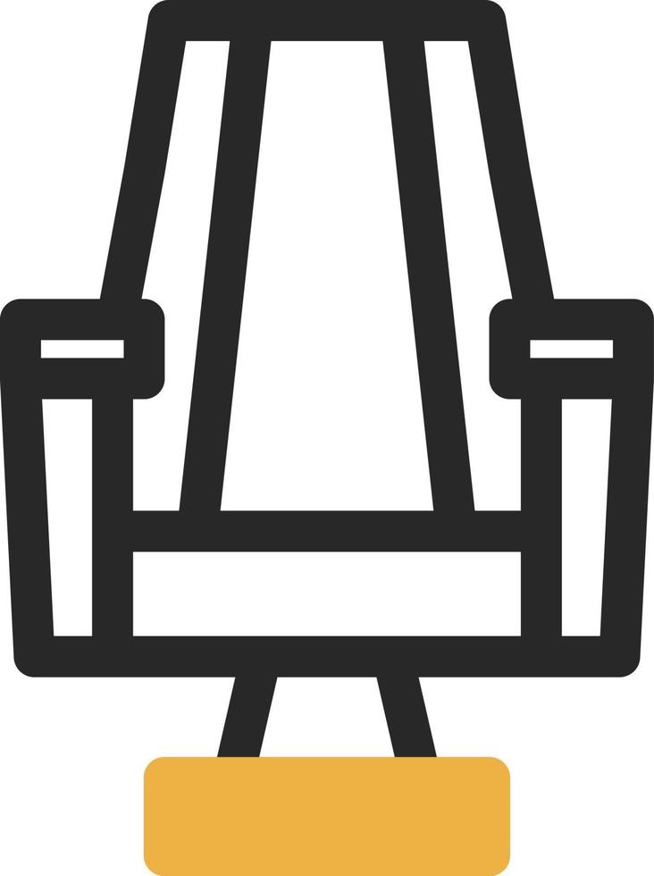 Gaming Chair Vector Icon Design