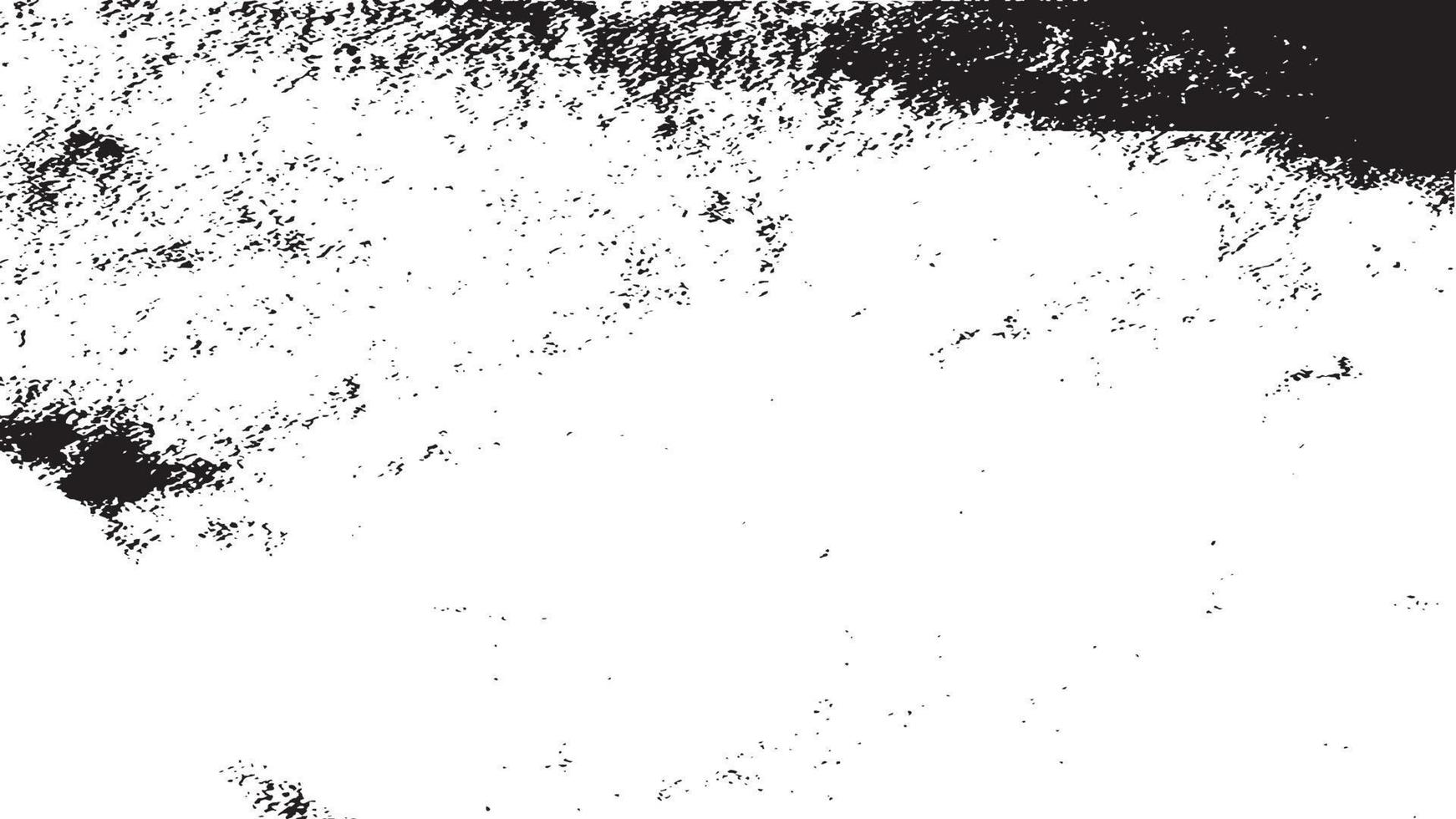 textura de superposición envejecida, fondo de grunge abstracto en blanco y negro, suciedad vectorial envejecida, textura de astillas, grietas, rasguños, desgastes, polvo, suciedad. vector