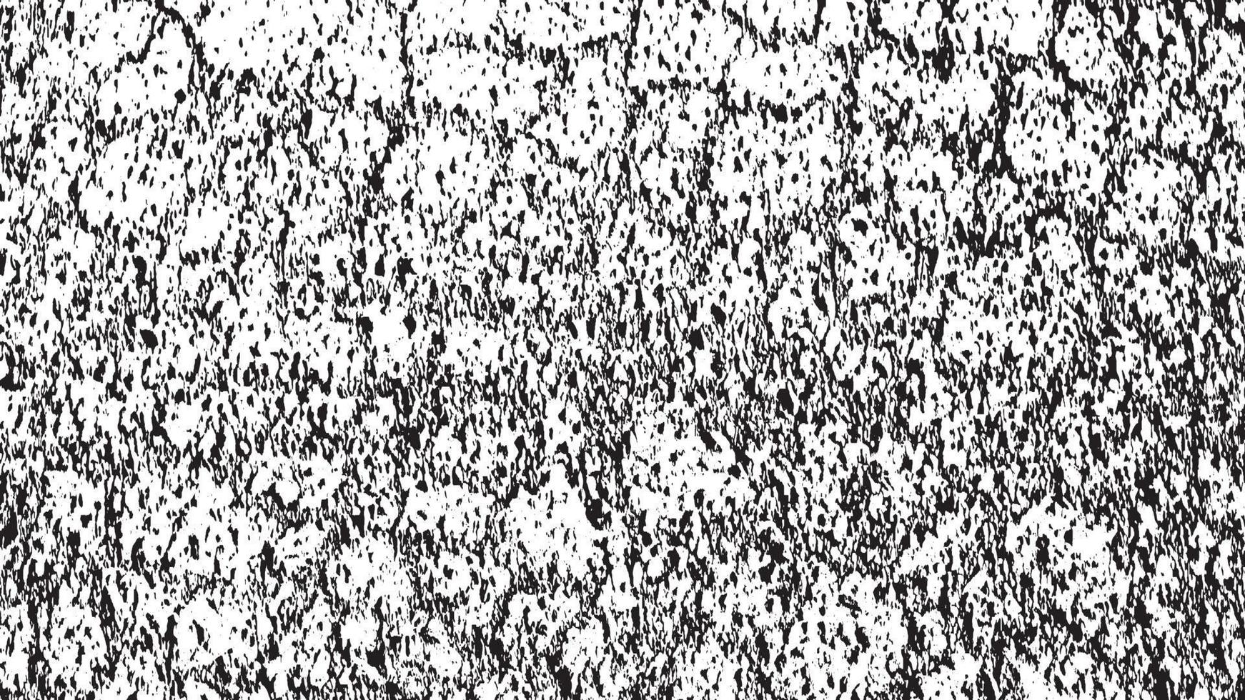 textura de superposición envejecida, fondo de grunge abstracto en blanco y negro, suciedad vectorial envejecida, textura de astillas, grietas, rasguños, desgastes, polvo, suciedad. vector