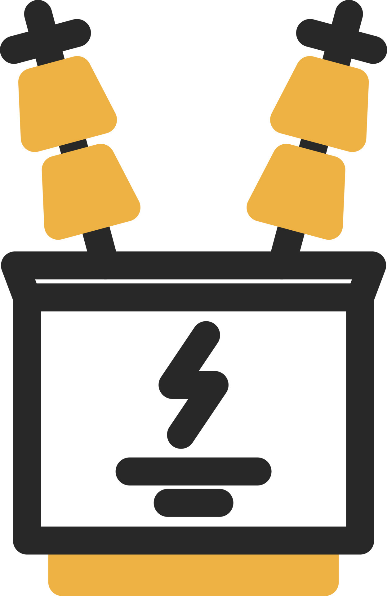 Power Transformer Vector Icon Design 20116917 Vector Art at Vecteezy