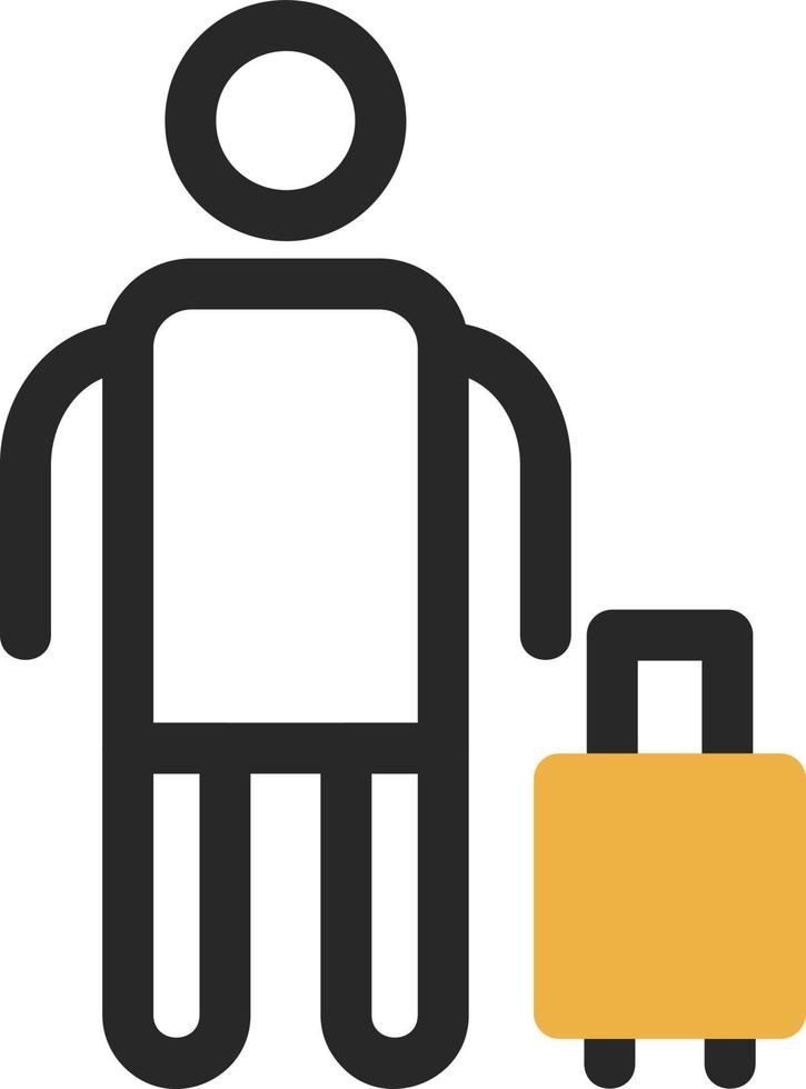 Tourist Vector Icon Design