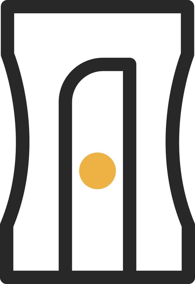 Pencil Sharpener Vector Icon Design