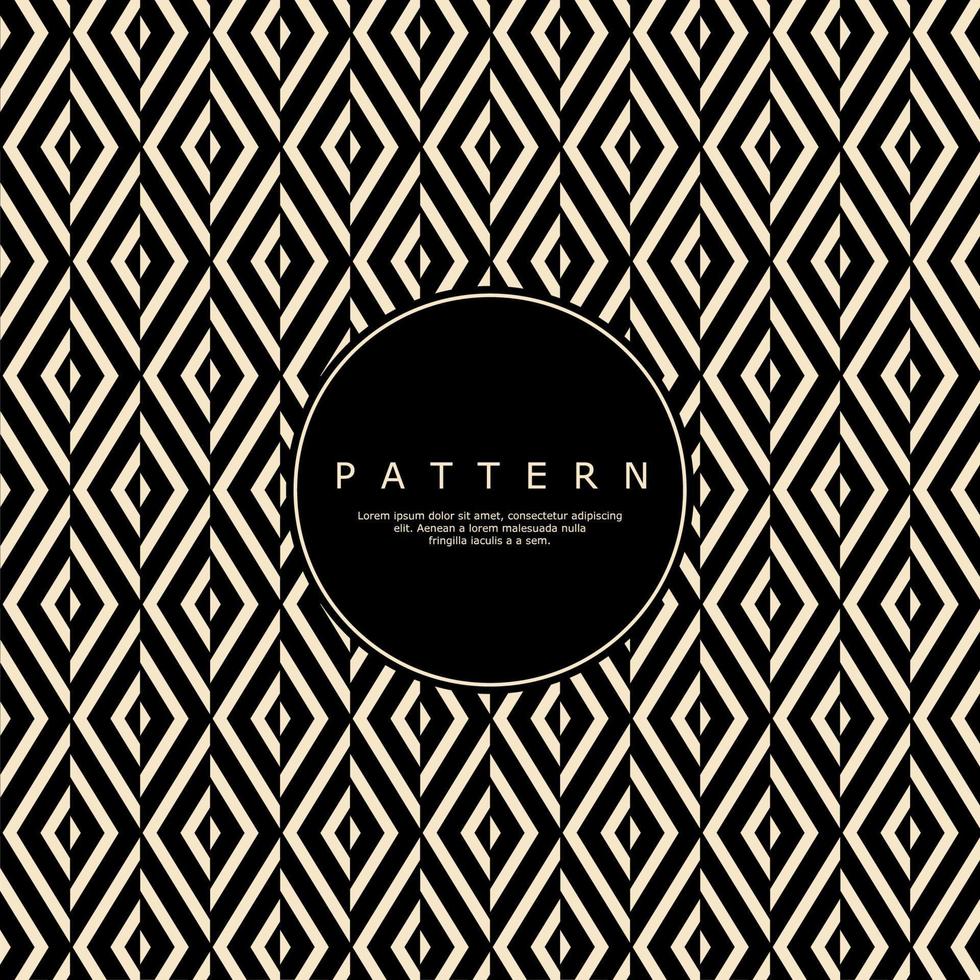 Modern diamond square stripe line abstract pattern. Geometric box lines pattern. vector