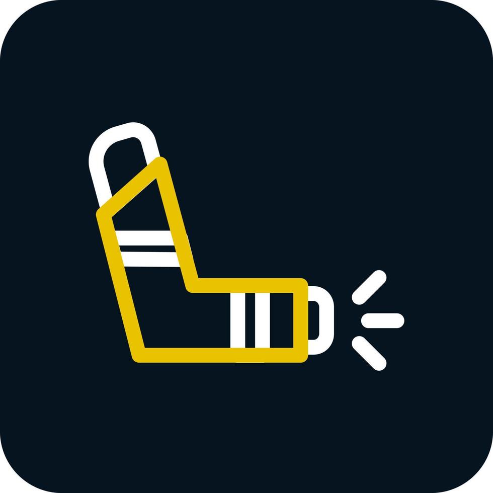 Inhaler Vector Icon Design