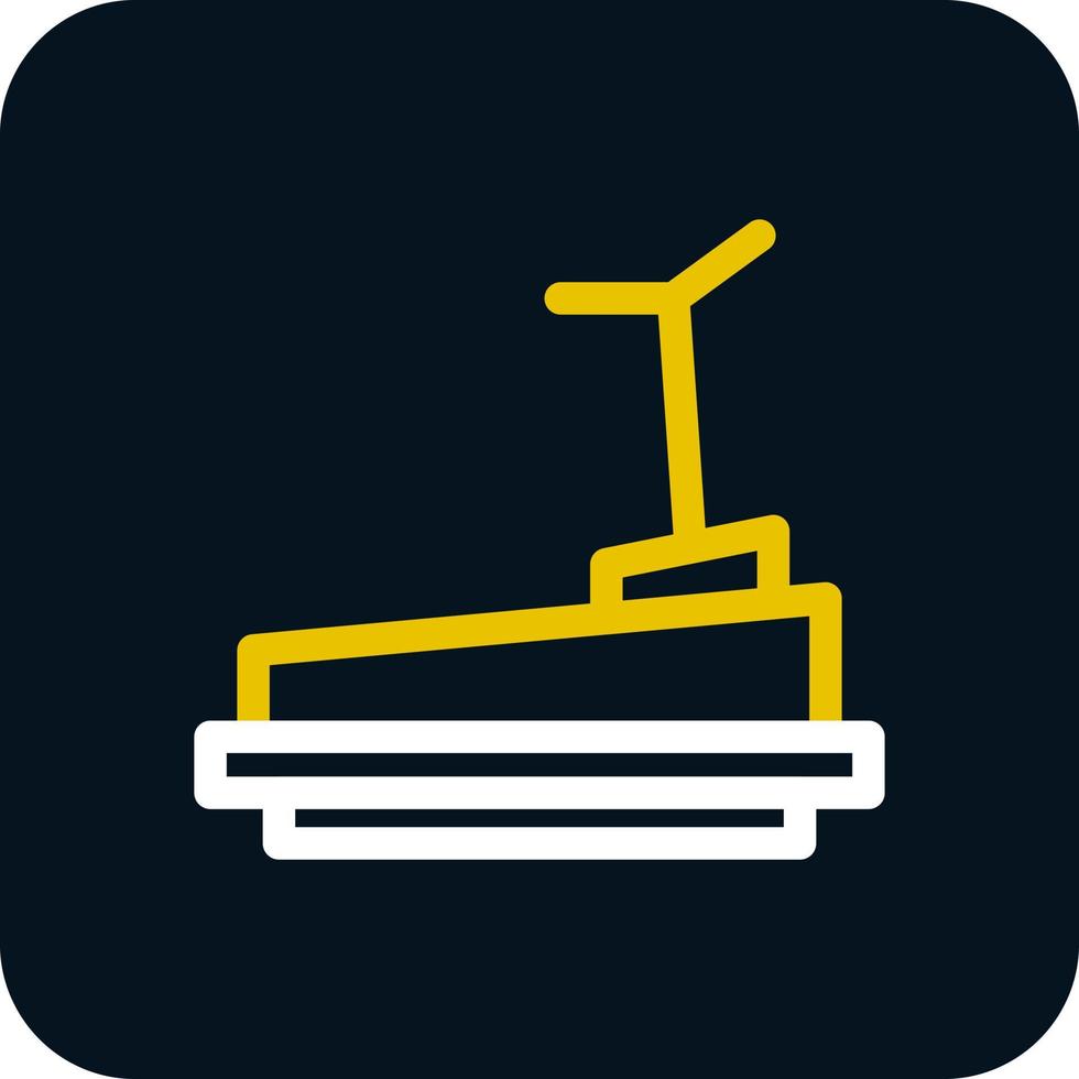 Treadmill Vector Icon Design