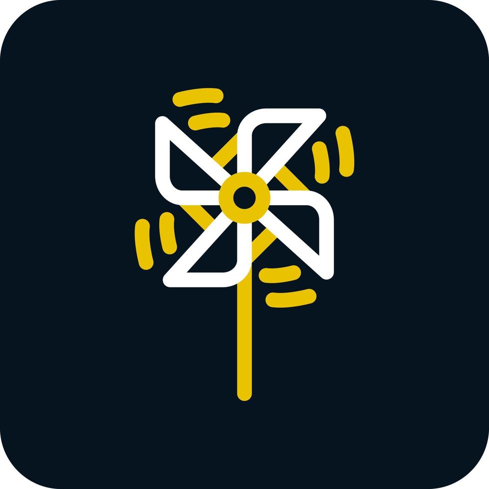 Pinwheel Vector Icon Design