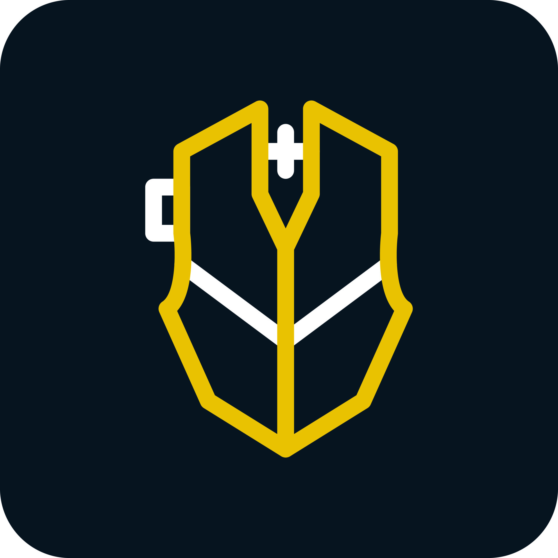 Gaming Mouse Vector Icon Design 20117491 Vector Art at Vecteezy